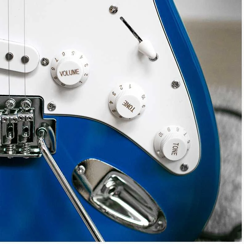 NN EG SET BLU komplektas gitarowy gitara elektrinė s