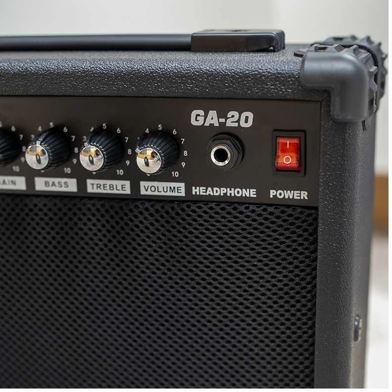 NN EG SET BLU komplektas gitarowy gitara elektrinė s