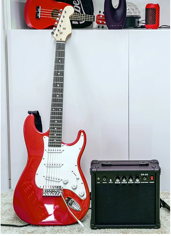 Elektrinės gitaros rinkinys NN EG SET SB