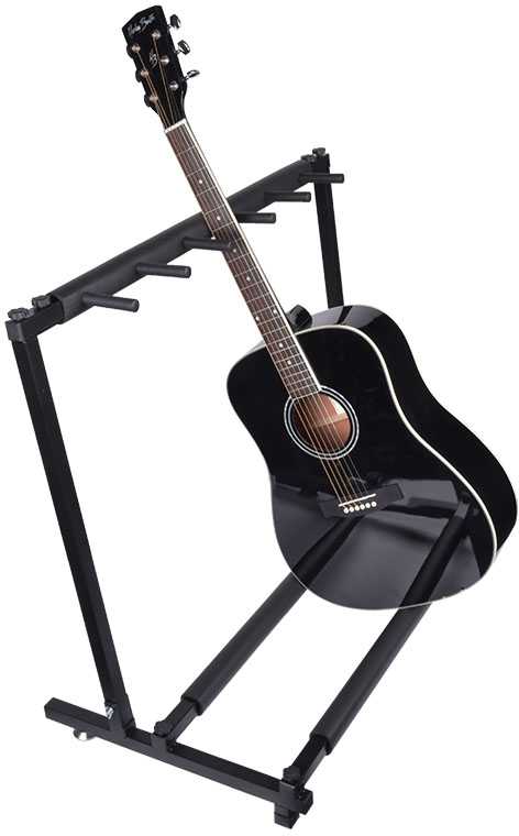 Korbi NN L5 gitaros stovas 5 gitaroms