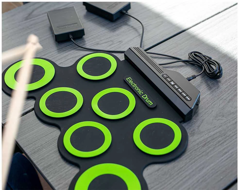 NN Roll Up Drum Pad – ištraukiami elektroniniai būgnai