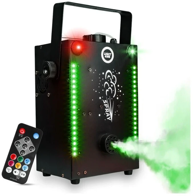 Rūko dūmų mašina su LED ir lazerio efektais LIGHT4ME FOG LASER, 900 W