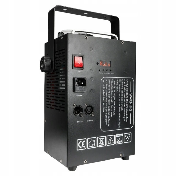 Rūko dūmų mašina su LED ir lazerio efektais LIGHT4ME FOG LASER, 900 W