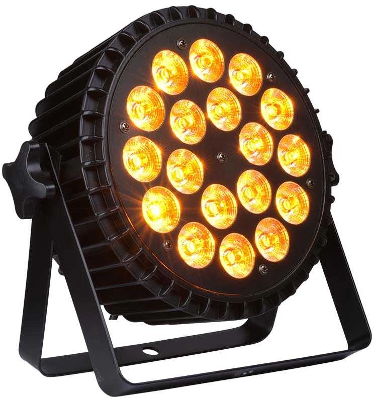 LIGHT4ME ALU QUAD PAR 18x6W RGBW - sceninis prožektorius