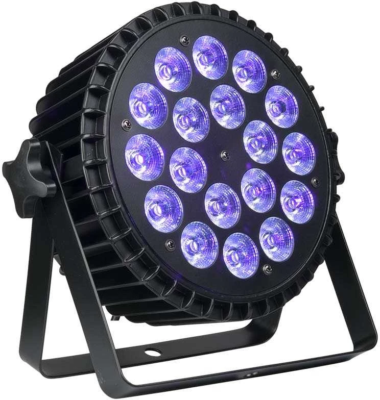 LIGHT4ME ALU QUAD PAR 18x6W RGBW - sceninis prožektorius