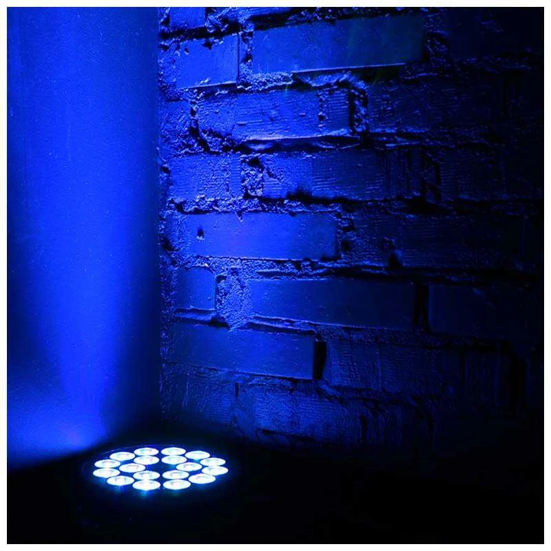 LIGHT4ME ALU QUAD PAR 18x6W RGBW - sceninis prožektorius