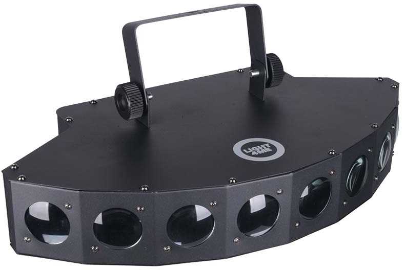 Spotlight LIGHT4ME OCTOBEAM V2 disko efekto LED scenos prožektorius