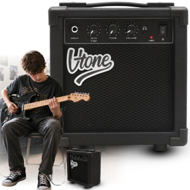V-TONE AMP10 kombaino gitara stiprintuvas 10W skirtas gitarai