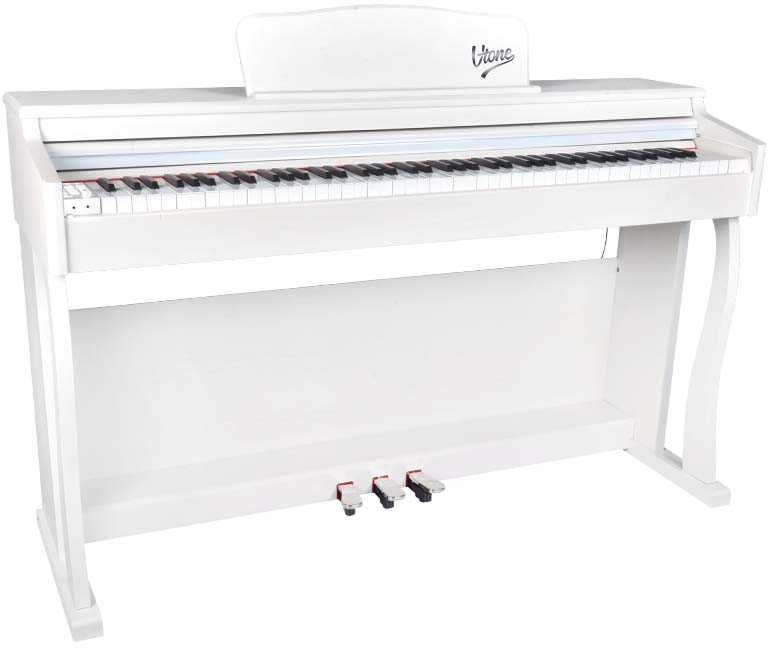 V-Tone V-TONE BL-8808 WH skaitmeninis pianinas mokymuisi su USB MID