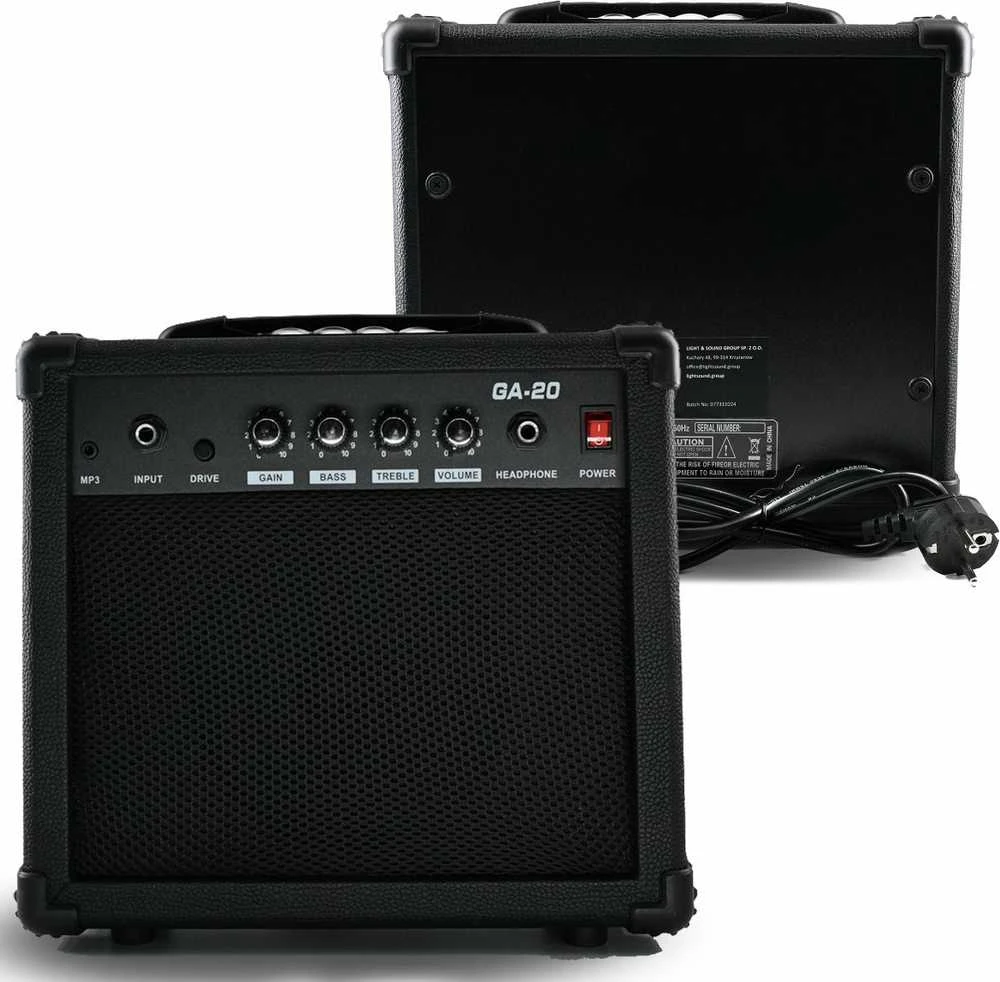 Carruzzo V-TONE EGA 39 BK elektrinės gitaros 4/4 Stratocaster 39" SSS rinkinys