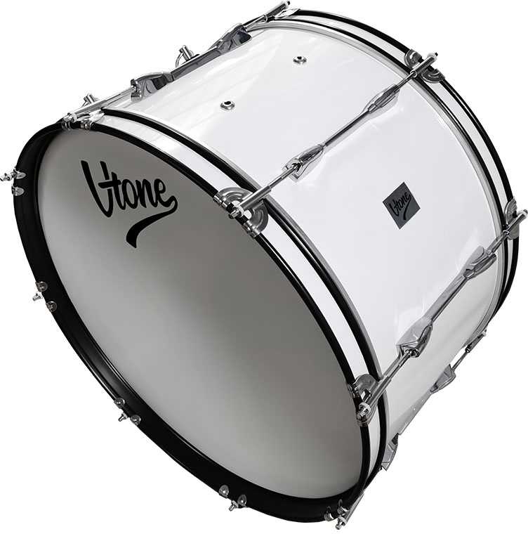 Bass V-TONE MBD 22 bosinis būgnas, žygiuojantis būgnas su 22 colių laikikliu