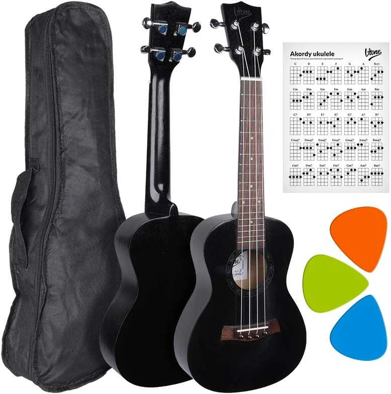 V-TONE UK23 BK akustinis koncertas ukulele 23"