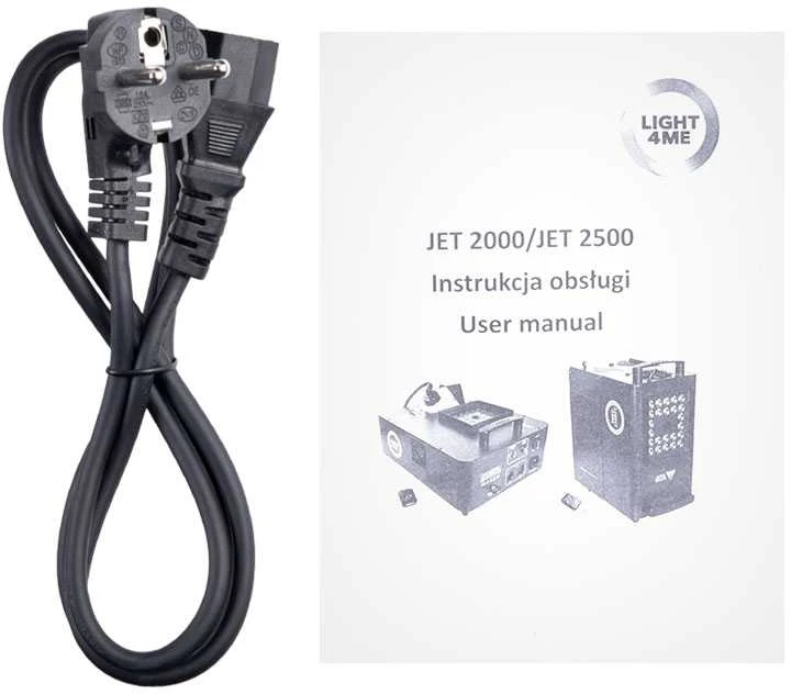 L4M LIGHT4ME JET 2000 vertikalus LED dūmų generatorius S