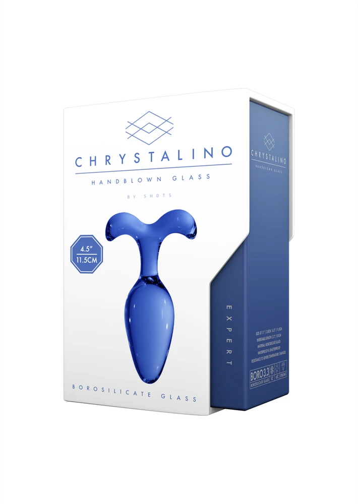 Chrystalino By Shots EXPERT Ekspertas - stiklinis išangės kamštis