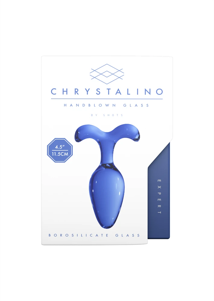 Chrystalino By Shots EXPERT Ekspertas - stiklinis išangės kamštis