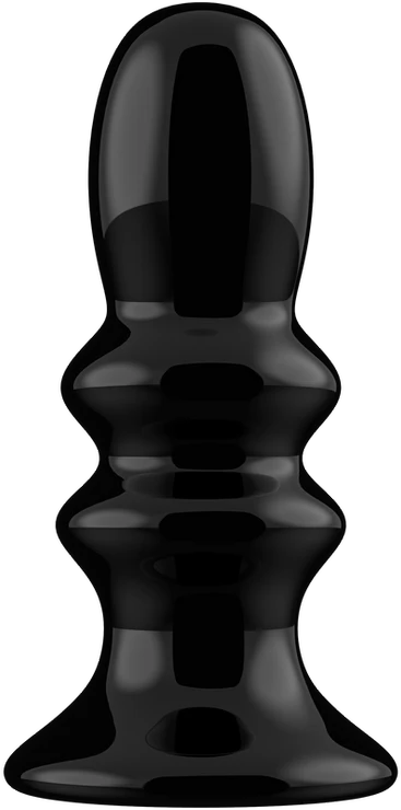Chrystalino By Shots Chrystalino Glass Dildo vibruoja ant siurbtuko