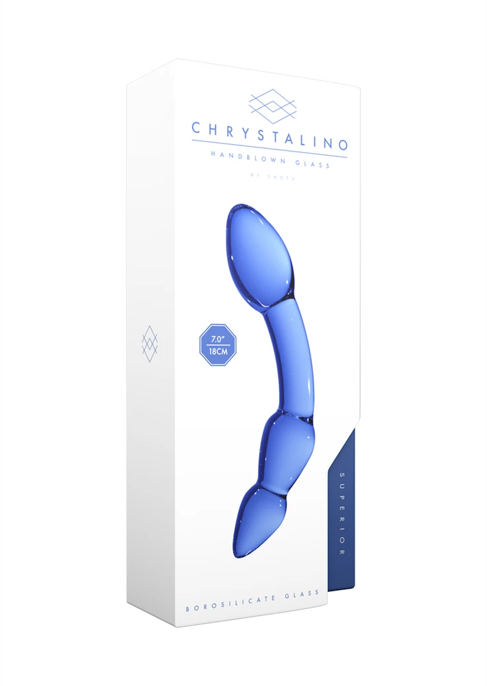 Chrystalino By Shots Superior – stiklinis dildo
