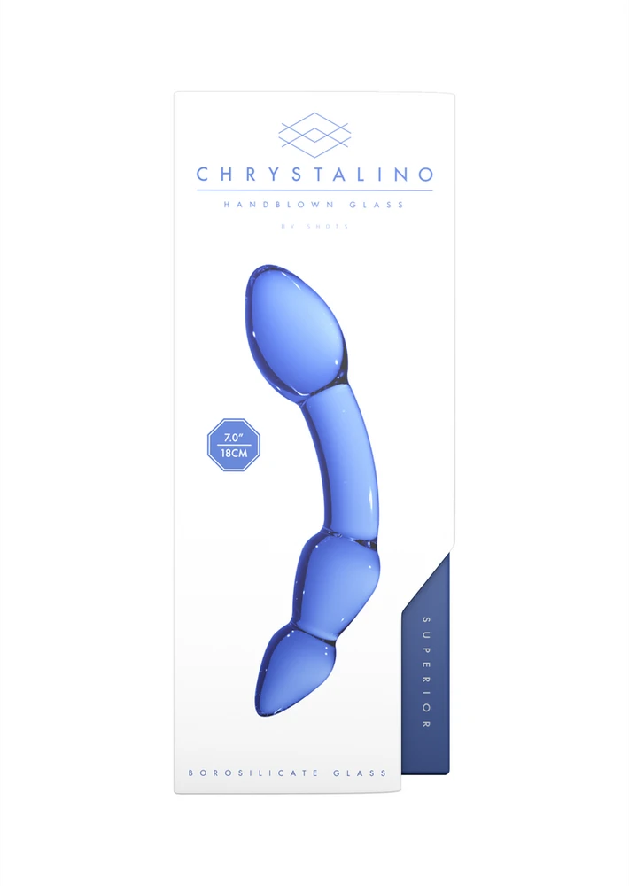 Chrystalino By Shots Superior – stiklinis dildo