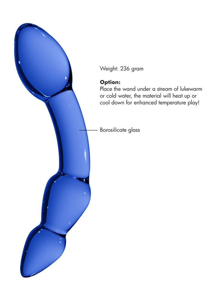 Chrystalino By Shots Superior – stiklinis dildo