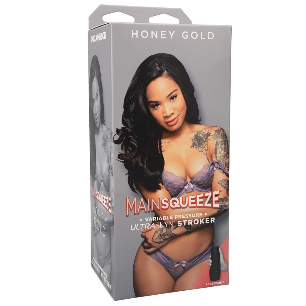 Doc Johnson Honey Gold – ULTRASKYN pūlingas masturbatorius