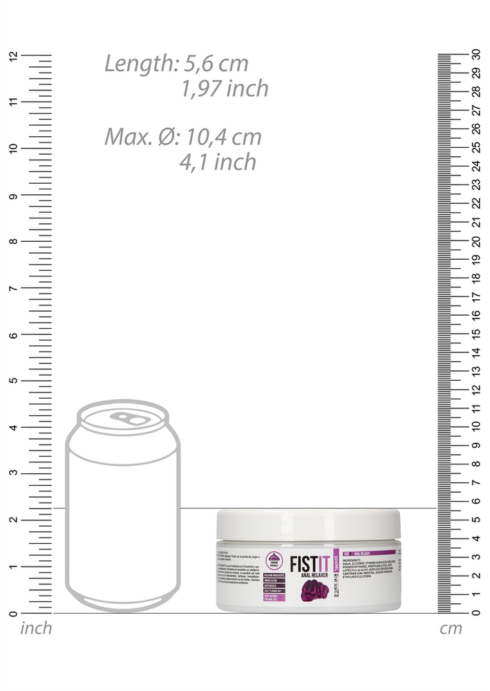 ShotsToys Żel Fisting Fist It - Analinis relakseris - 300 ml