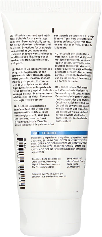 ShotsToys Drėkinamasis gelis analiniam seksui, tirštas, 100 ml