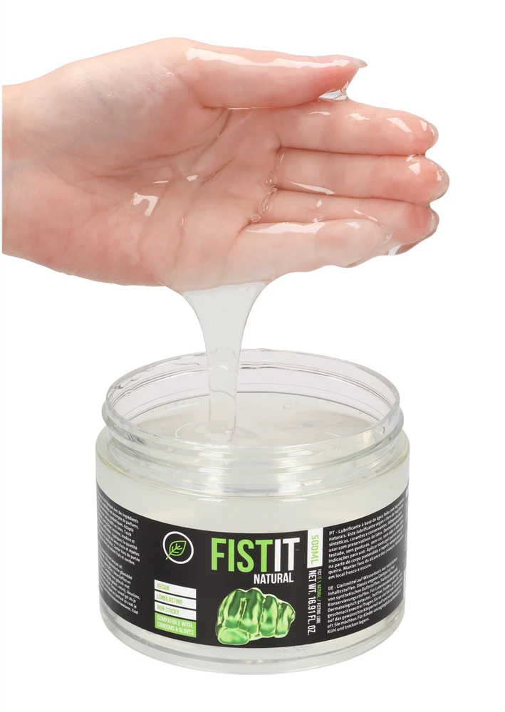 Shots Fist It Fisting drėkinamasis gelis natūralus veganiškas 500 ml