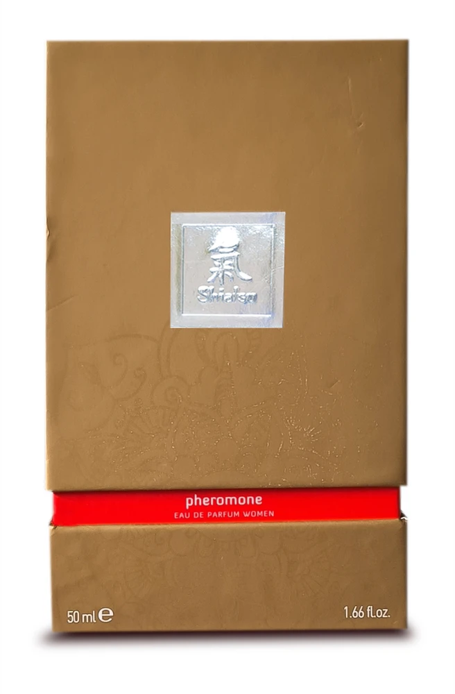 Shiatsu Feromoniniai moteriški raudoni kvepalai su feromonais 50 ml