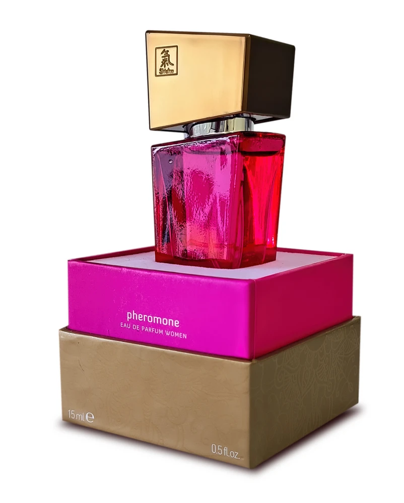 Hot Perfume feromonai moterims, gražaus kvapo, 15 ml rožių