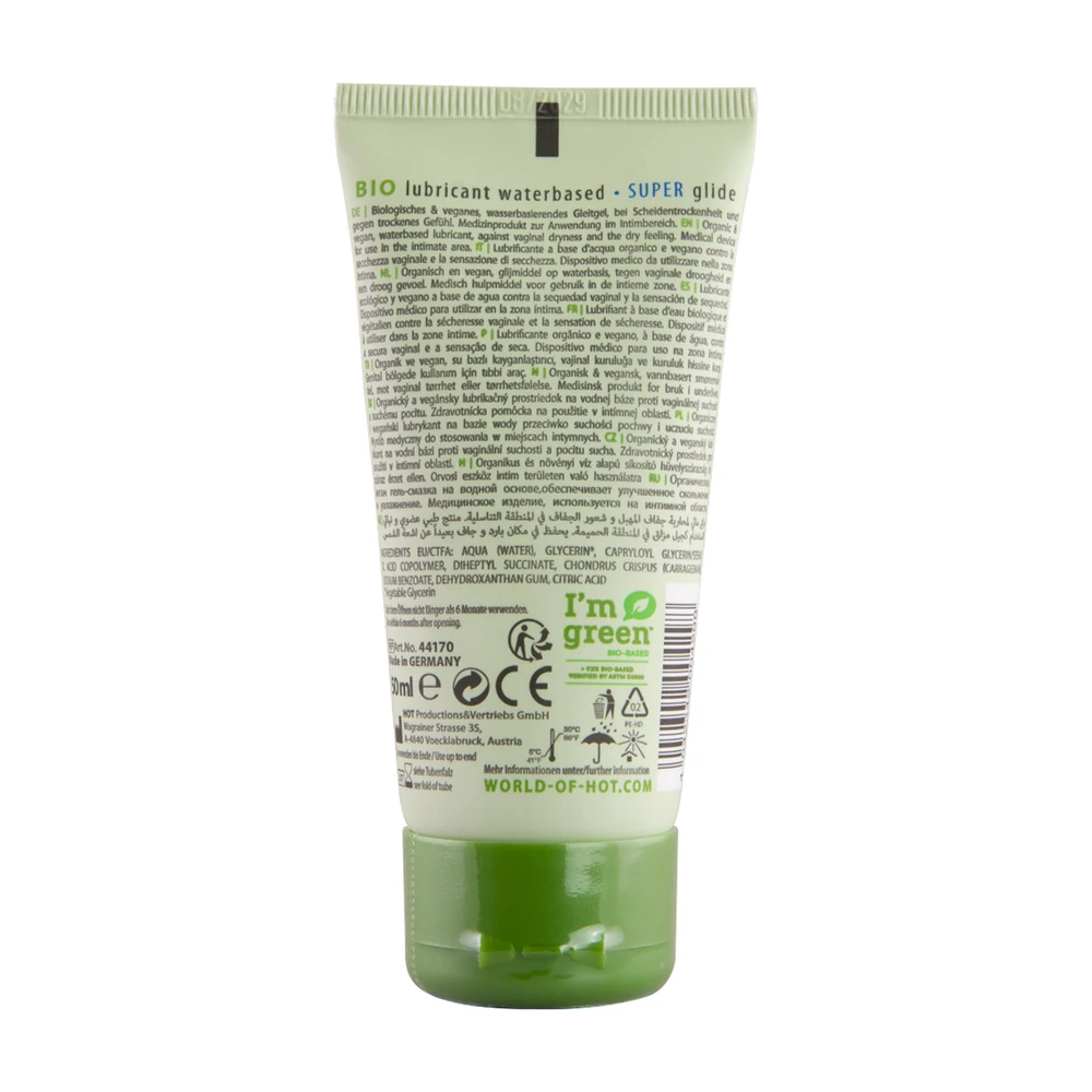 Hot „Bio Super“ vandens pagrindo lubrikantas 50 ml