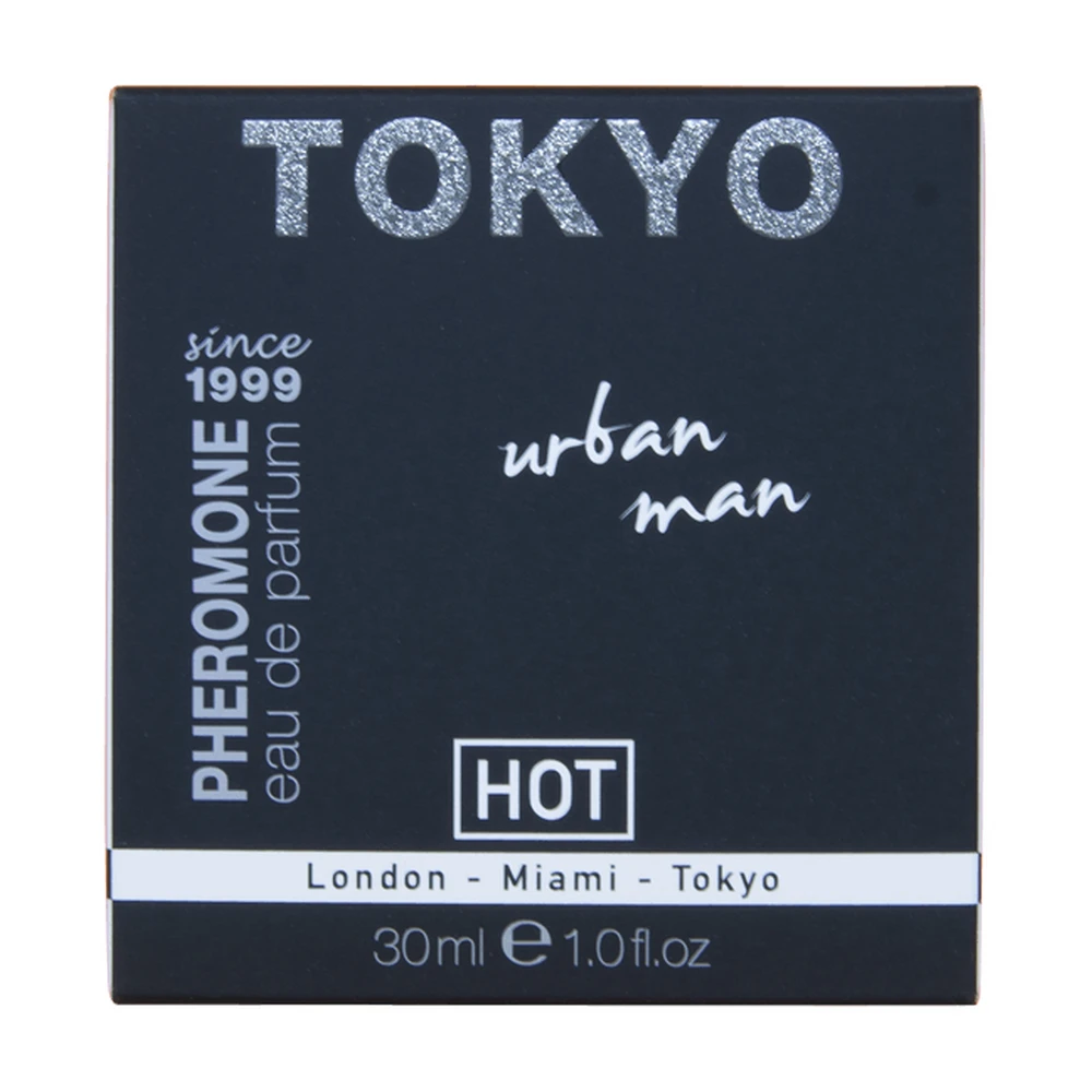 HOT Tokyo Urban – feromoniniai kvepalai vyrams – 1 fl uncija / 30 ml