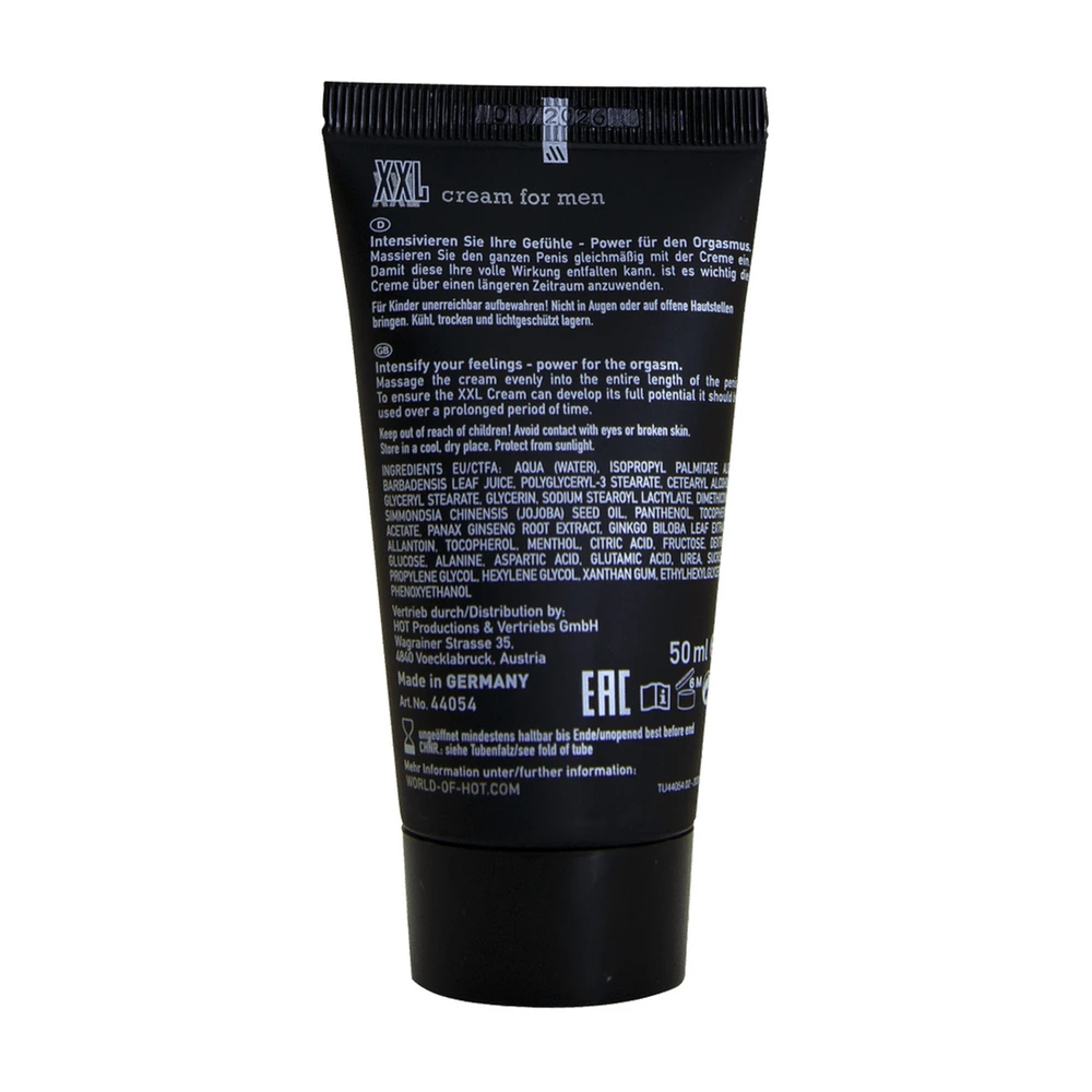 HOT XXL kremas vyrams (50 ml)