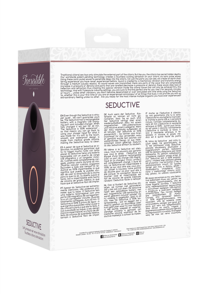 Irresistible By Shots Seductive - Violetinė