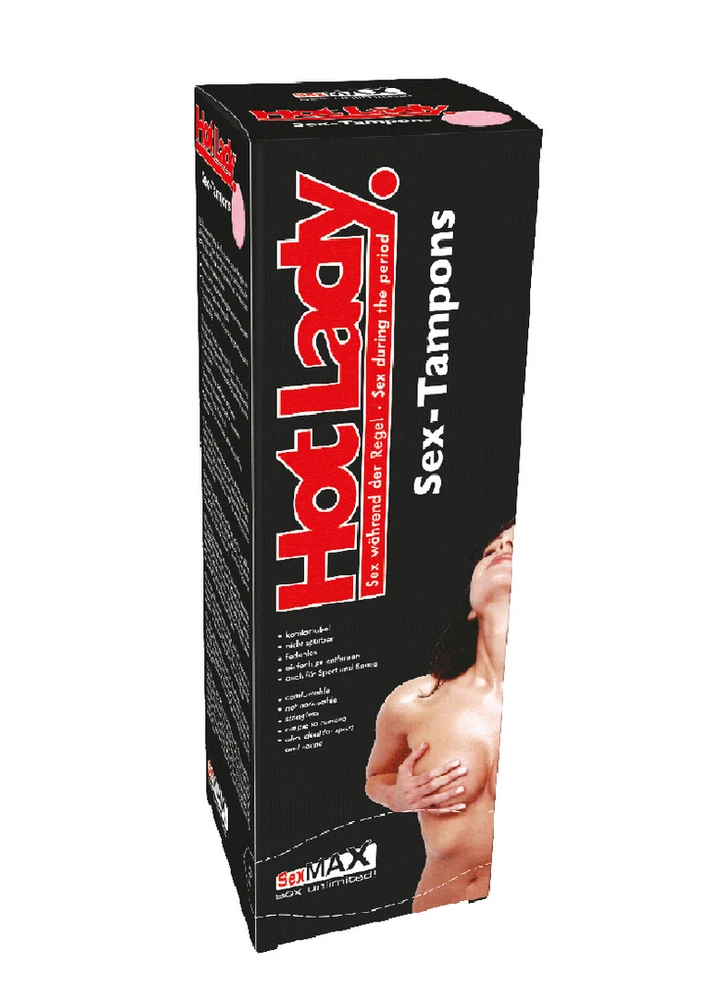 Joydivision Tampony-Hot Lady Sex-Tampons Dėžė iš 8