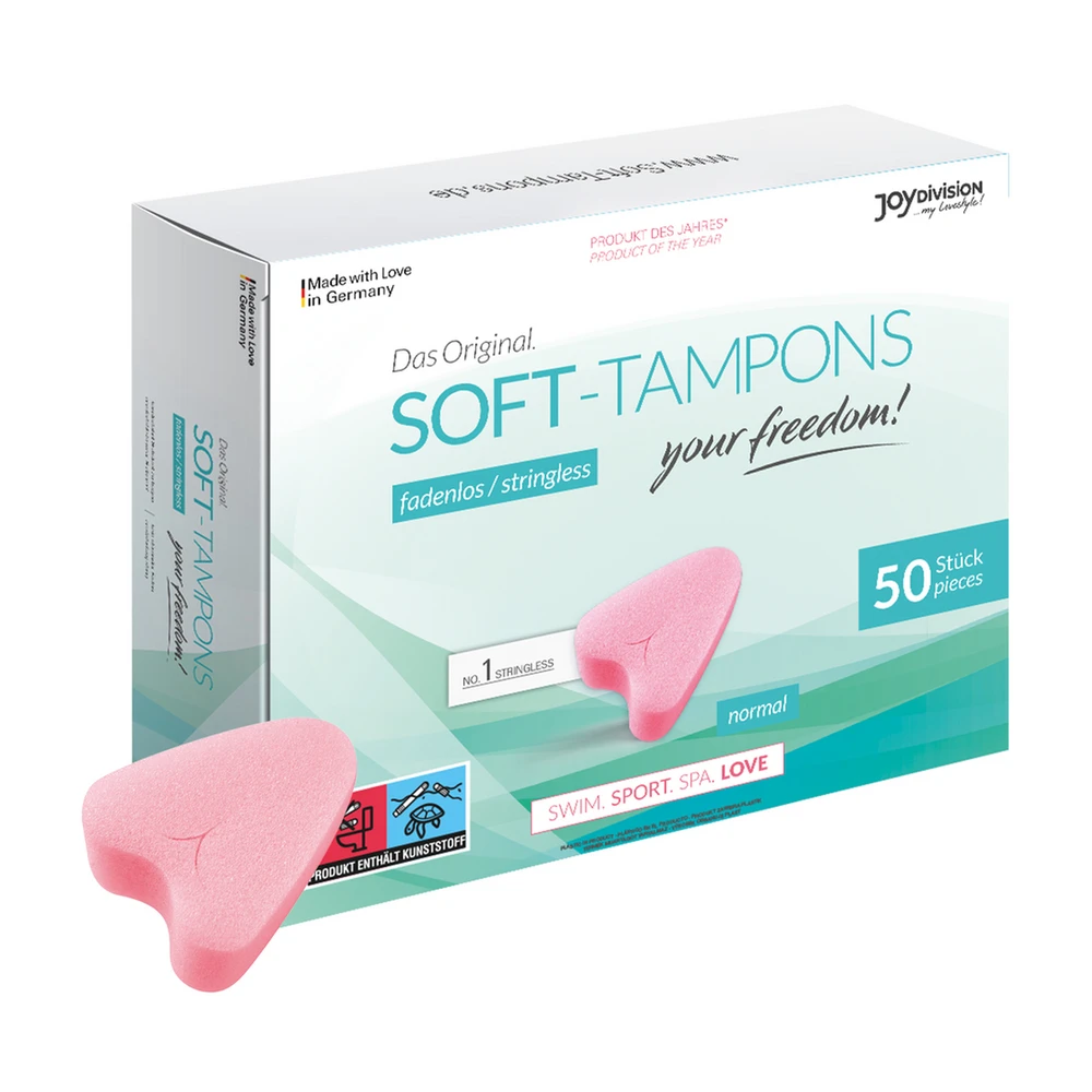 Joydivision Set 50 Soft Tampons Joydivisio tamponai