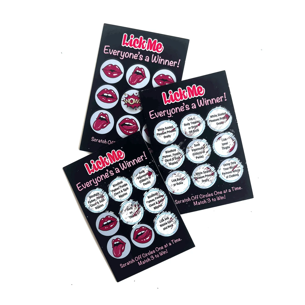 Little Genie Productions Lick Me Lotto – 12 unique tickets