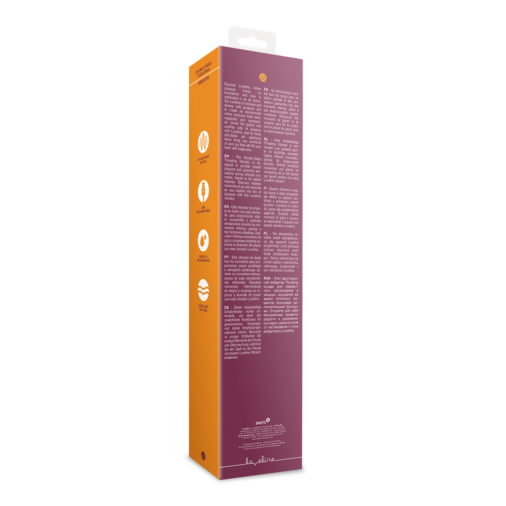 Loveline By Shots Dvipusis stumiamasis vibratorius