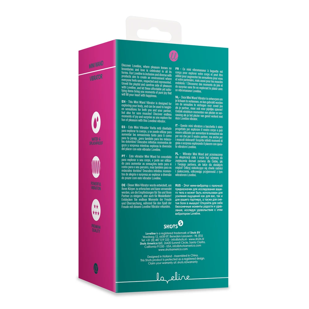Loveline By Shots Mini lazdelės vibratorius