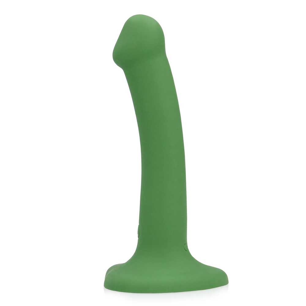 Loveline By Shots Nefalinis vibruojantis dildo - mažas - Forest Žalias