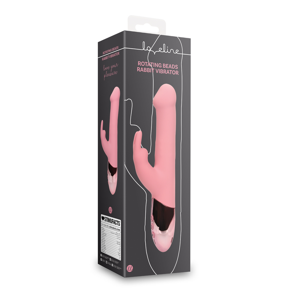 Loveline By Shots Besisukantys karoliukai Triušio vibratorius