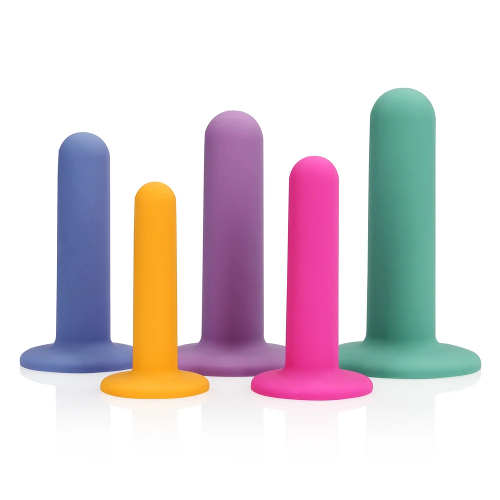 Loveline By Shots Silicone Vagina Dilator Set - Multicolor