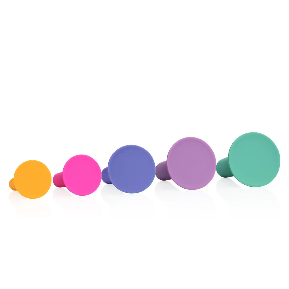 Loveline By Shots Silicone Vagina Dilator Set - Multicolor