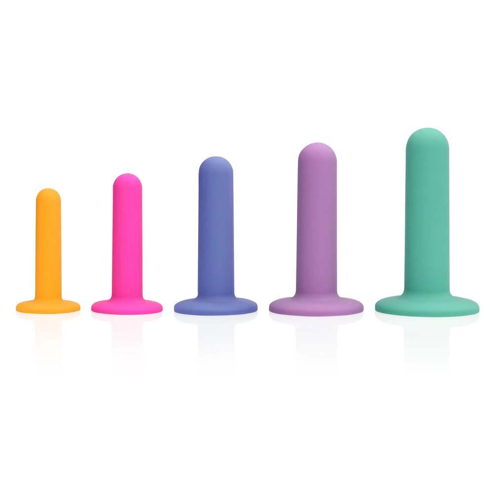 Loveline By Shots Silicone Vagina Dilator Set - Multicolor