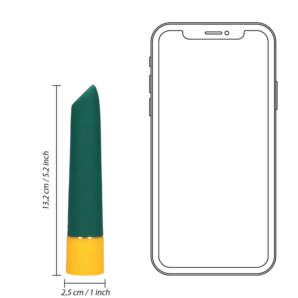 Loveline By Shots Smooth mini vibratorius su USB įkrovikliu