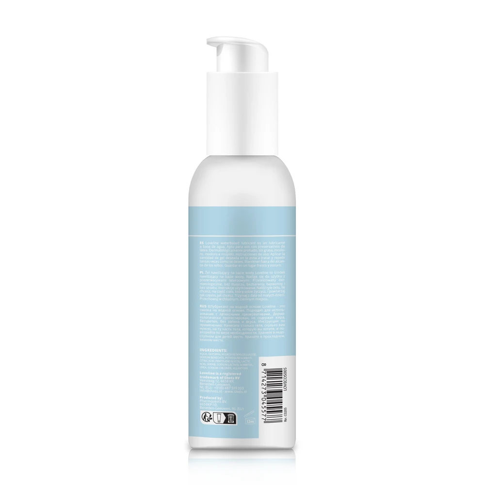 Loveline By Shots Vandens pagrindo lubrikantas - 150 ml