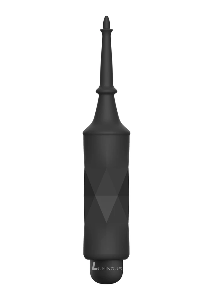 Luminous By Shots Šviečiantis Bullet vibratorius, ilgas siauras antgalis 10 režimų