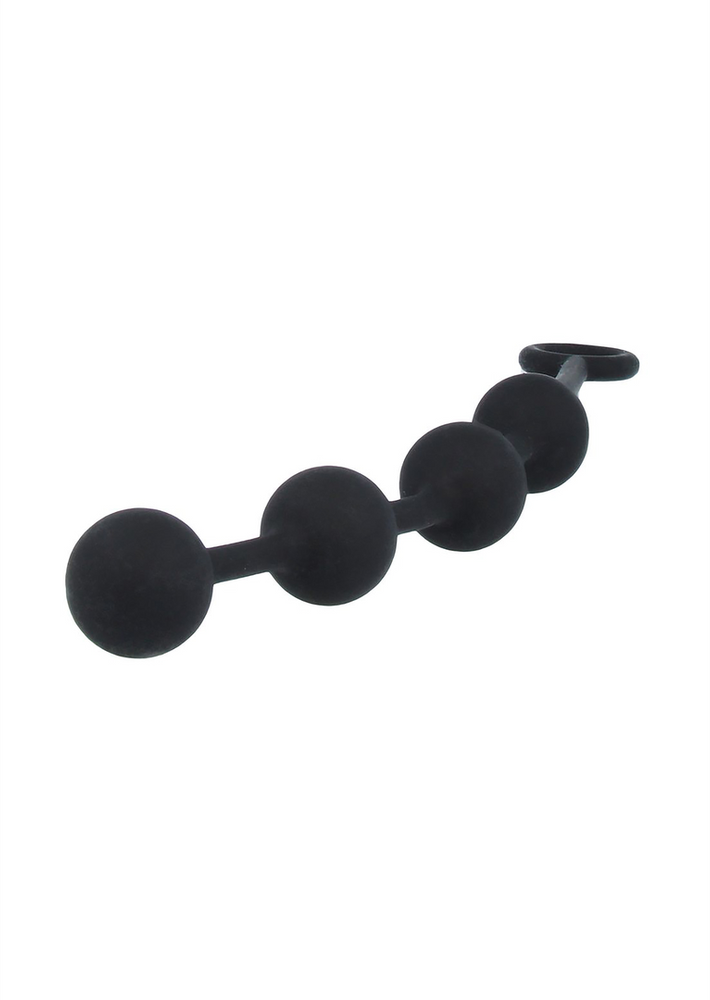 Nexus - Excite Medium Silicone Anal Beads Juodas