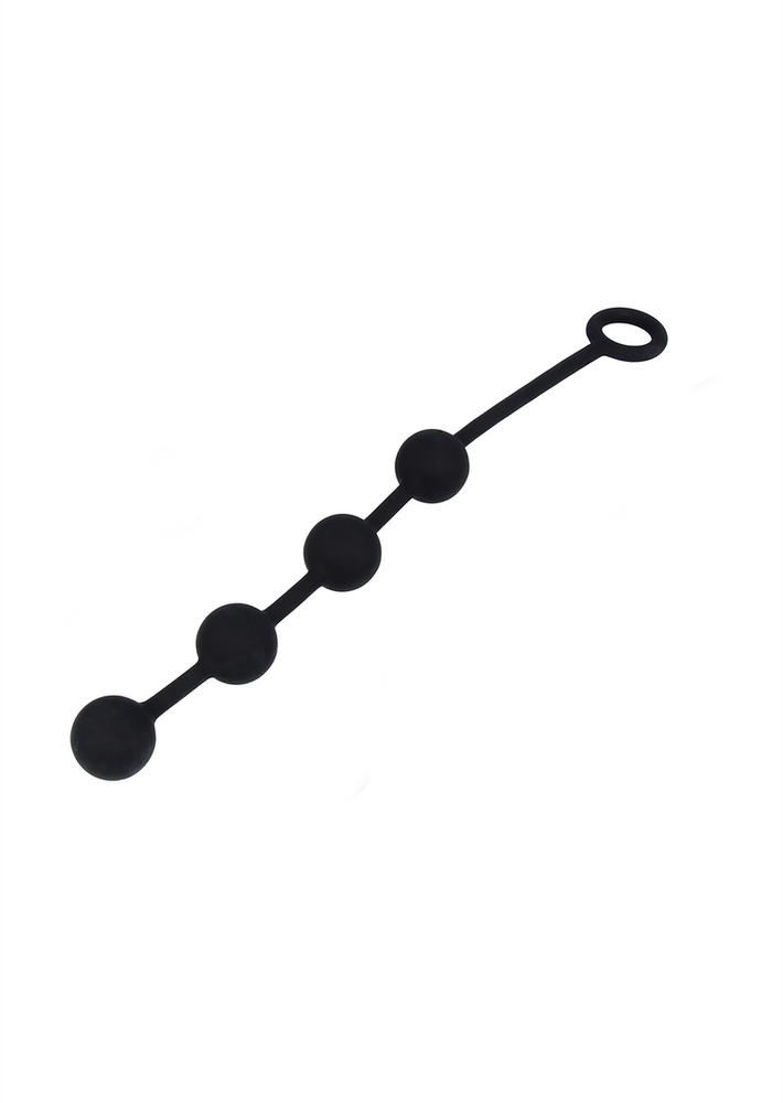 Nexus - Excite Medium Silicone Anal Beads Juodas