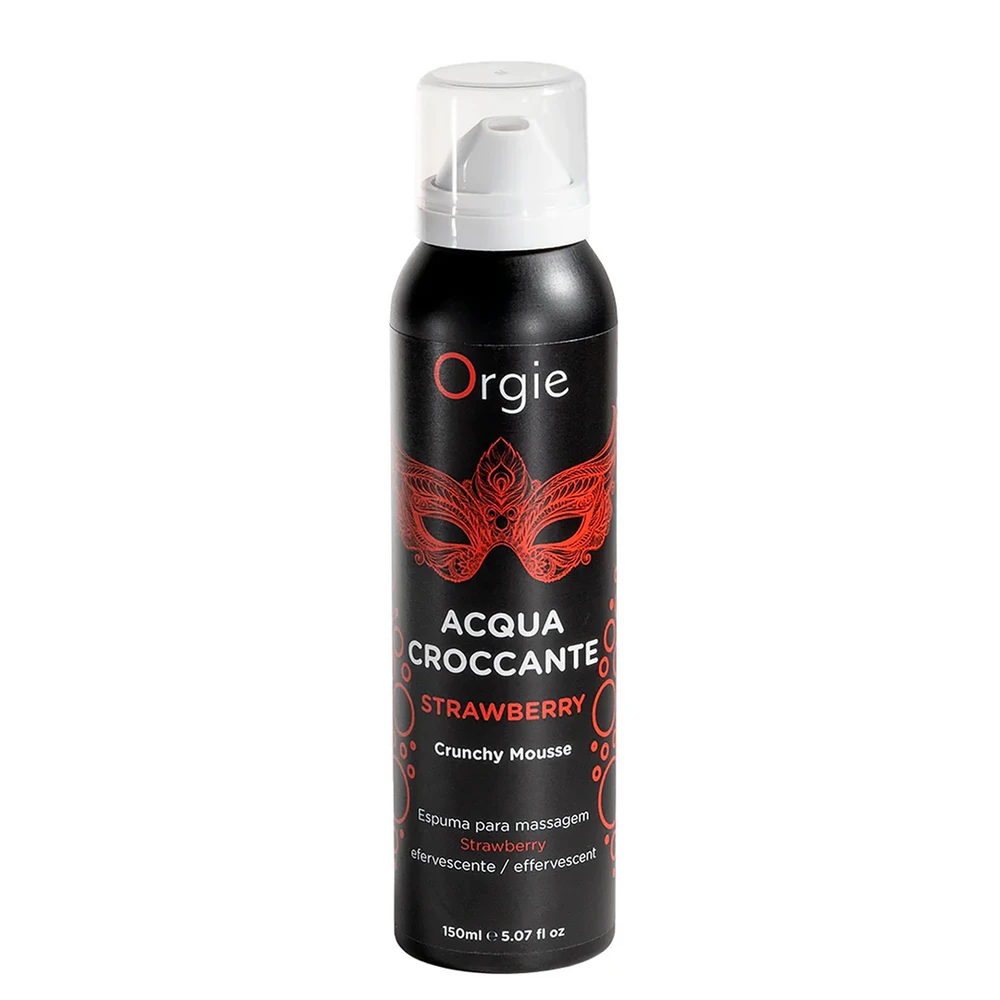 Orgie Orgy - Crunchy Mousse Braškių traškus Vanduo 150 ml