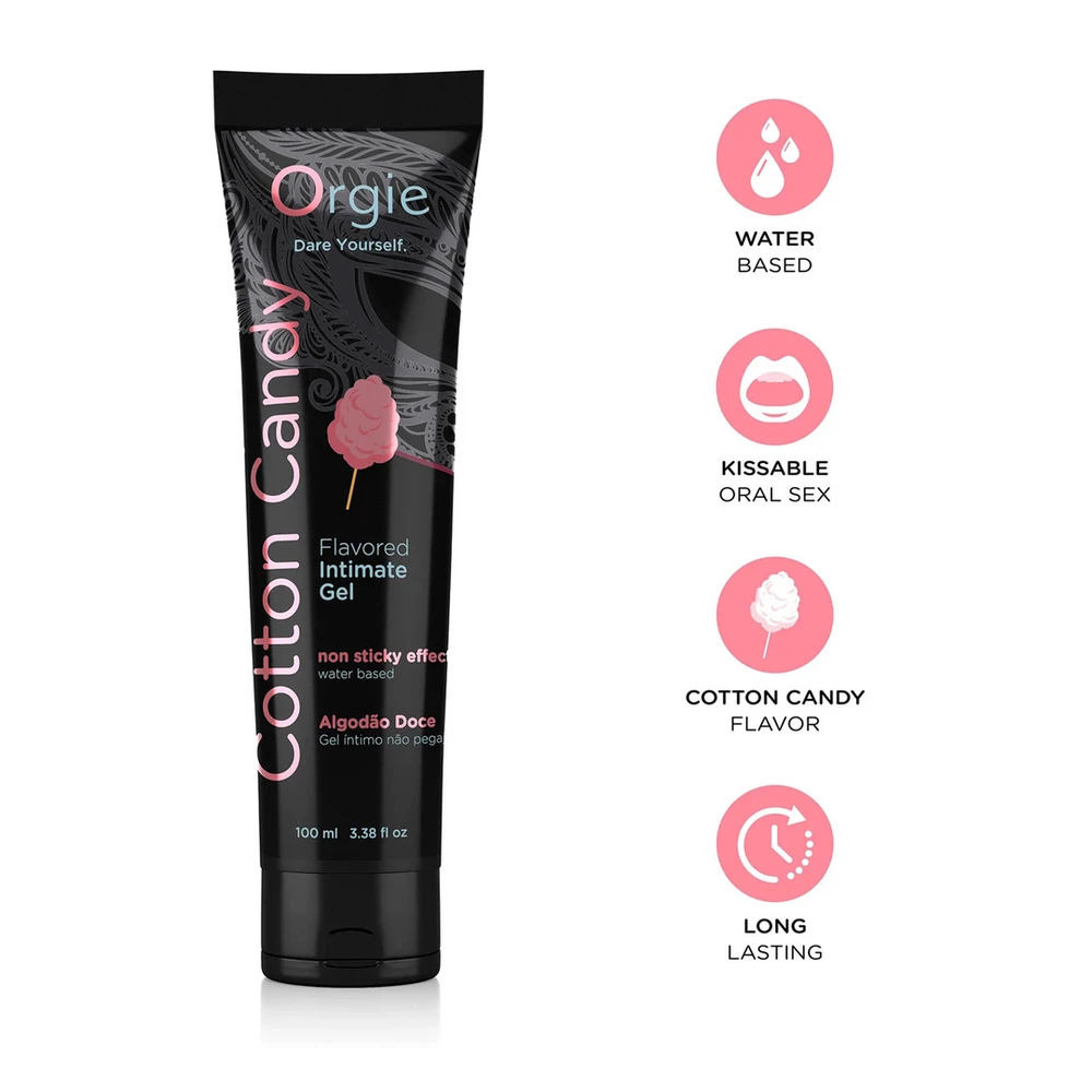 „Orgie“ intymios higienos gelis su cukraus vata, 100 ml